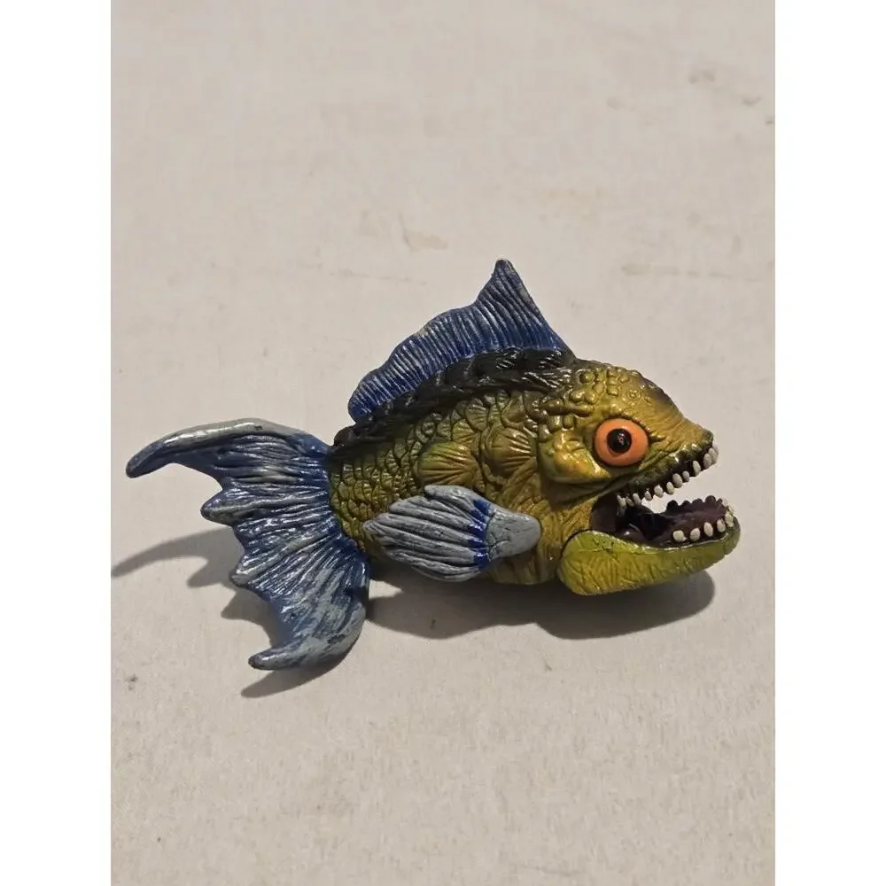 Lot of 2 Vintage The House of the Dead Arcade Plaque & Mutant Fish Figure